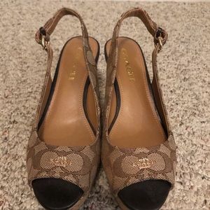 Coach Wedge heels